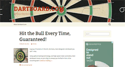 Desktop Screenshot of dartboard.com